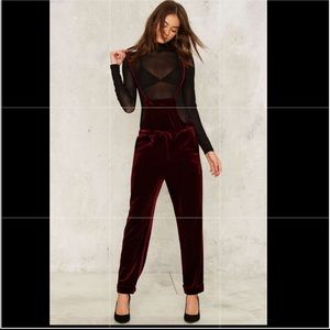 Velvet Overalls
